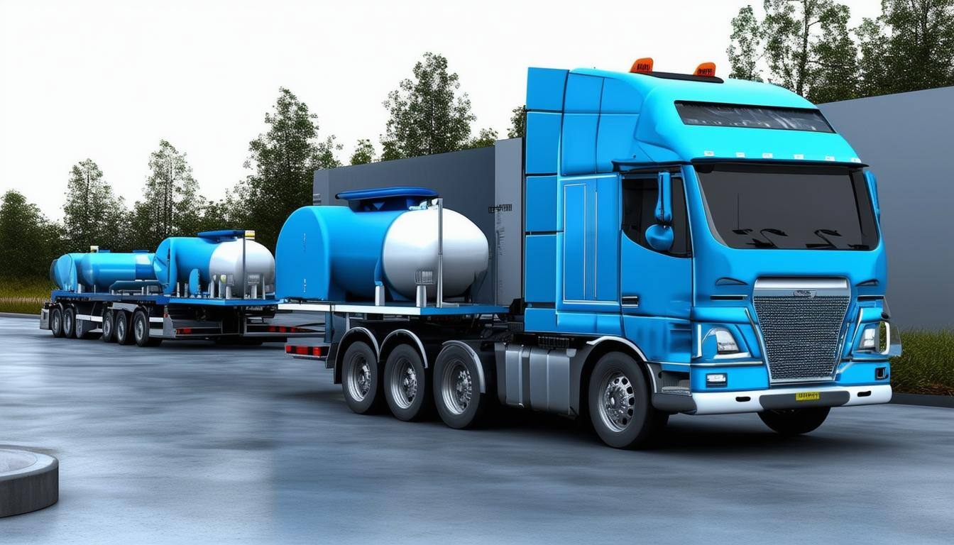 Energía y Servicios Petroleros, transporte, azul-1